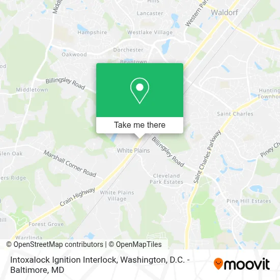 Intoxalock Ignition Interlock map