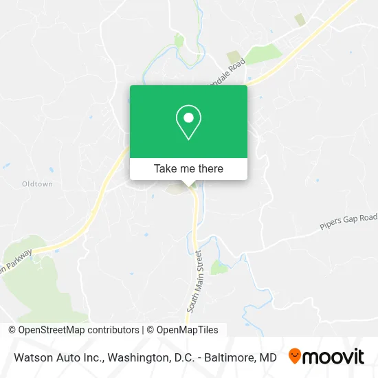 Watson Auto Inc. map