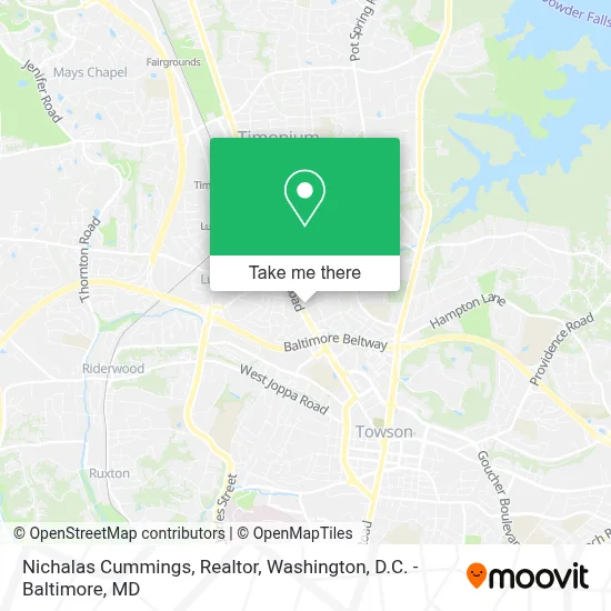 Nichalas Cummings, Realtor map