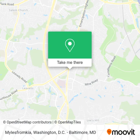 Mylesfromkia map