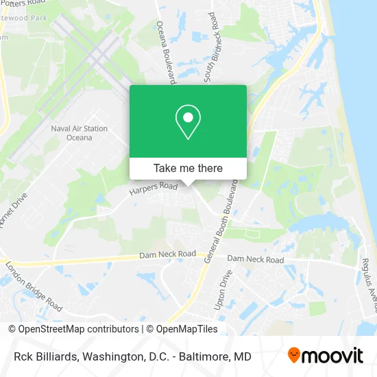 Rck Billiards map