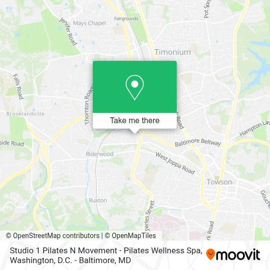 Studio 1 Pilates N Movement - Pilates Wellness Spa map
