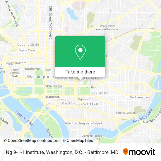 Ng 9-1-1 Institute map