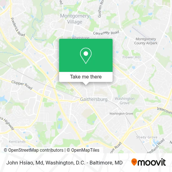 John Hsiao, Md map