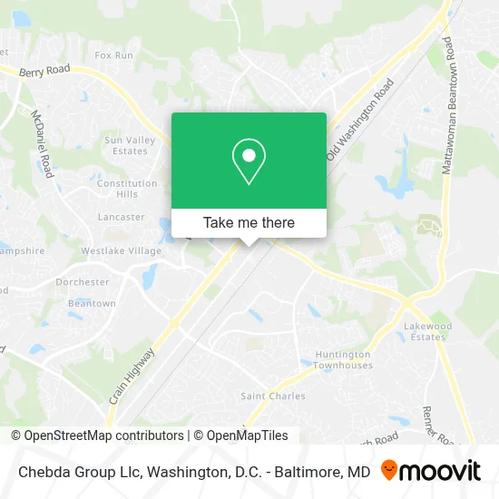 Chebda Group Llc map
