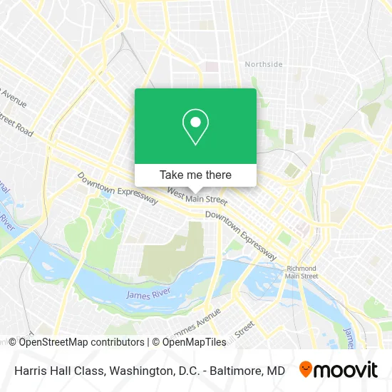 Harris Hall Class map