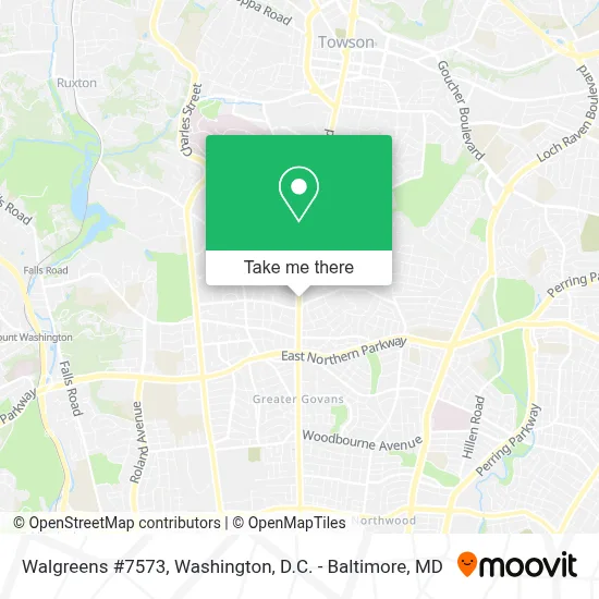 Walgreens #7573 map