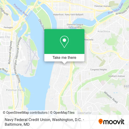 Navy Federal Credit Union map