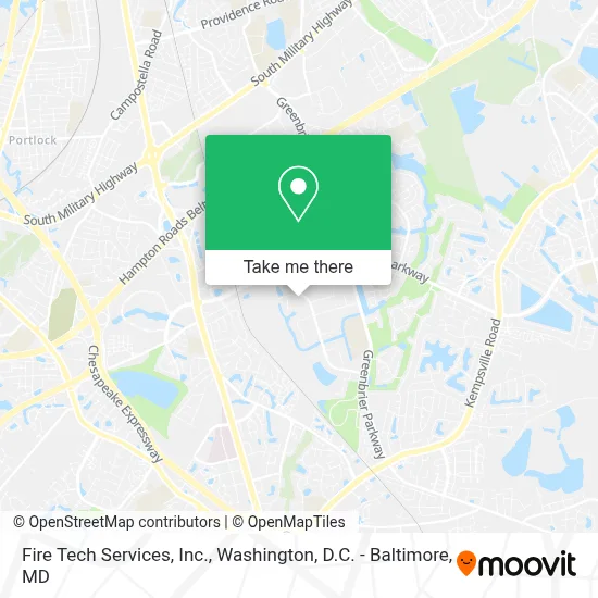 Fire Tech Services, Inc. map