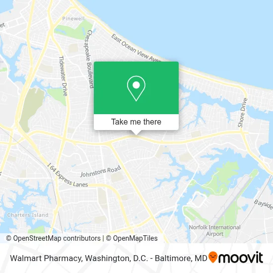 Walmart Pharmacy map