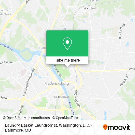 Laundry Basket Laundromat map