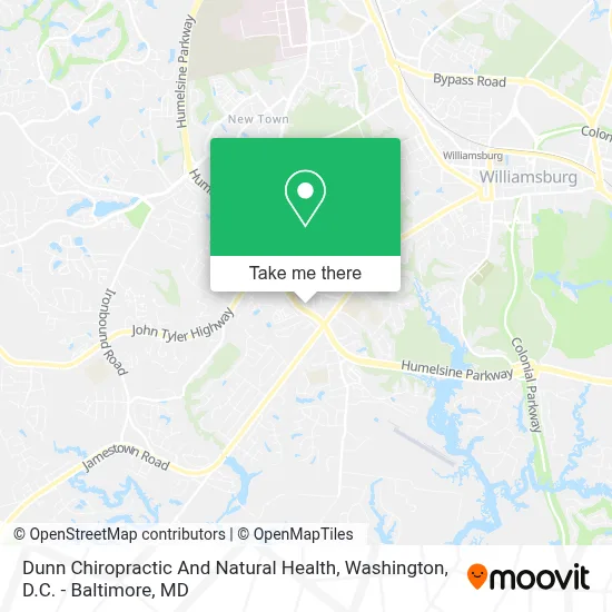 Dunn Chiropractic And Natural Health map