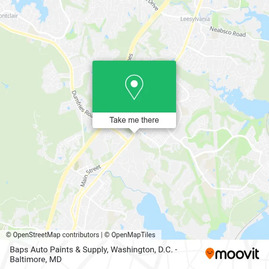 Baps Auto Paints & Supply map