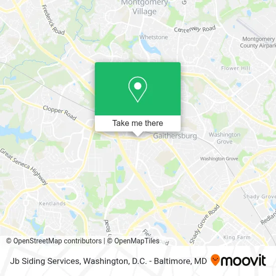 Jb Siding Services map