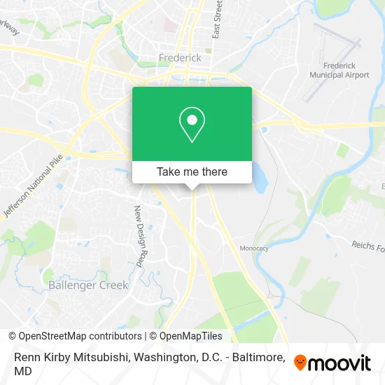 Renn Kirby Mitsubishi map