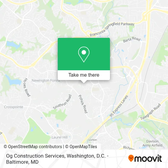 Og Construction Services map
