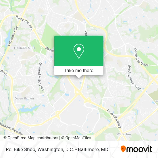 Rei Bike Shop map