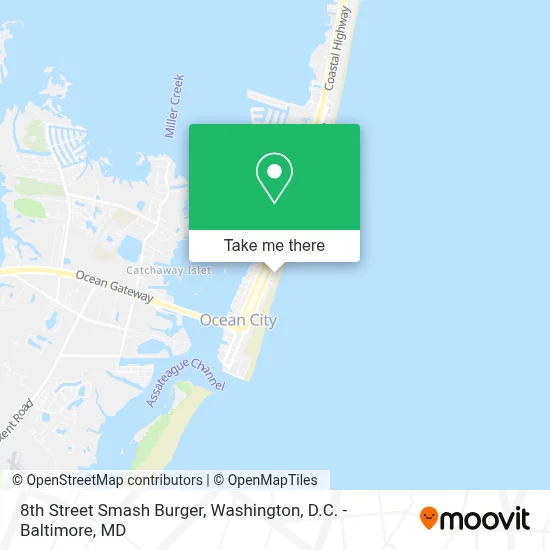 8th Street Smash Burger map