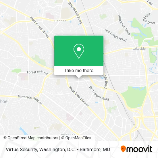 Virtus Security map