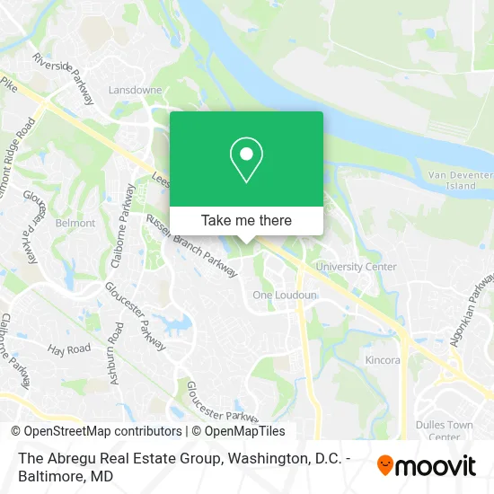 The Abregu Real Estate Group map