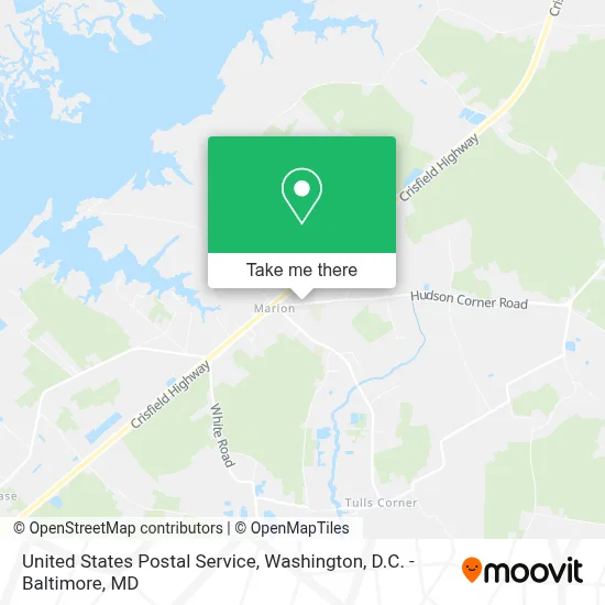 United States Postal Service map