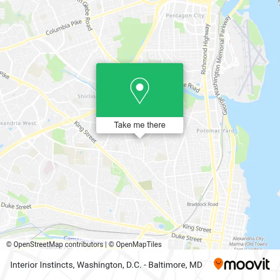 Interior Instincts map