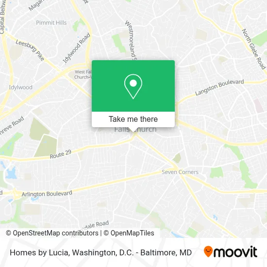 Homes by Lucia map
