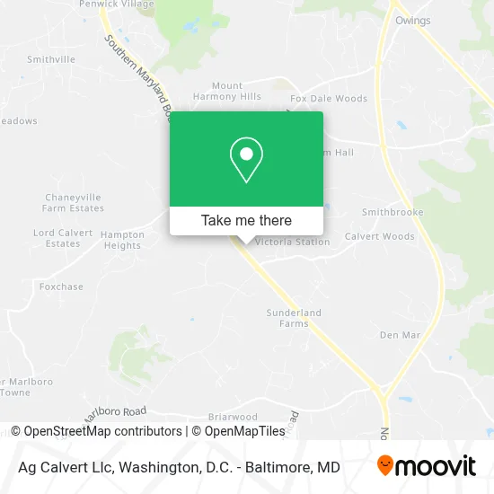 Ag Calvert Llc map