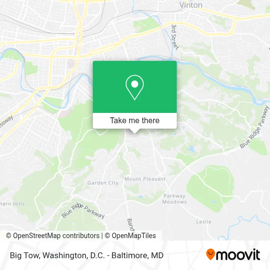 Big Tow map