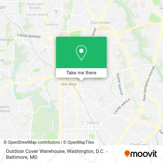 Outdoor Cover Warehouse map