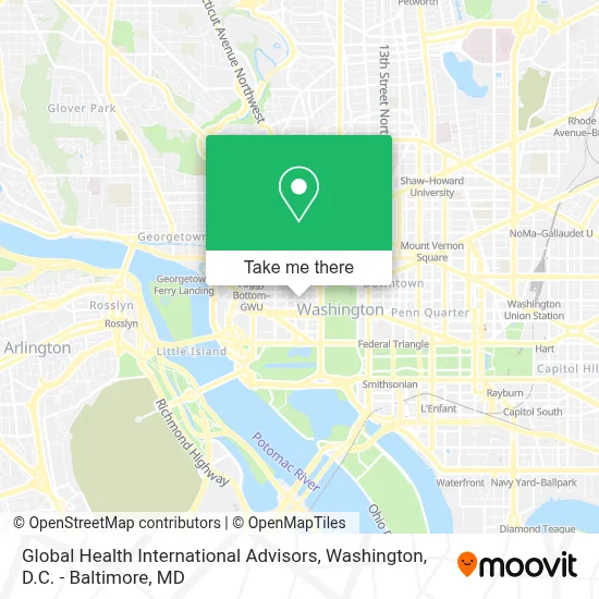 Global Health International Advisors map