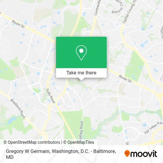 Gregory W Germain map