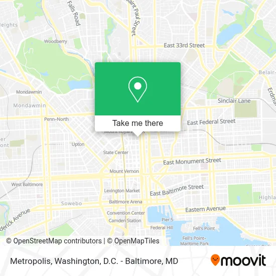 Metropolis map