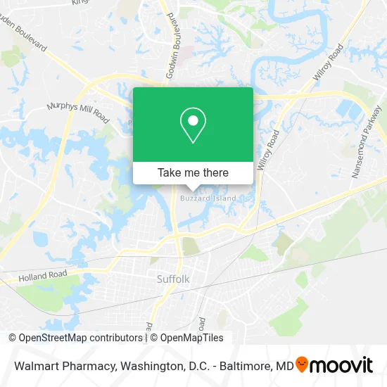 Walmart Pharmacy map