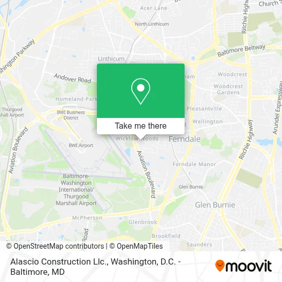 Alascio Construction Llc. map