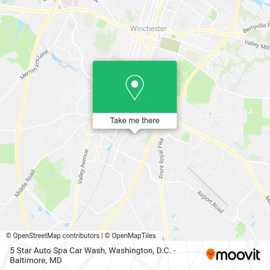 5 Star Auto Spa Car Wash map