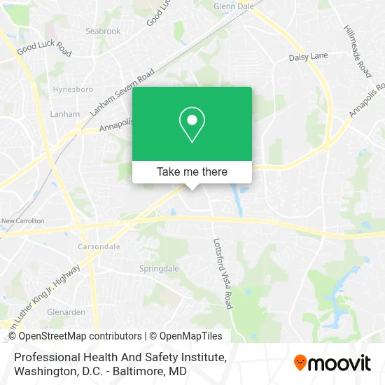 Professional Health And Safety Institute map