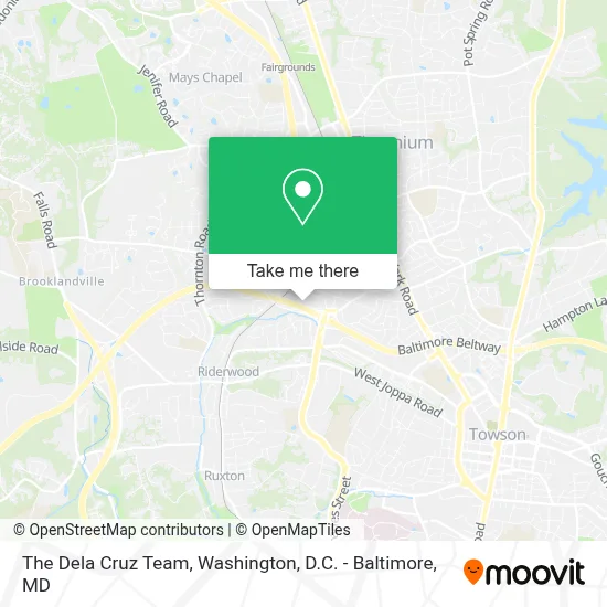 The Dela Cruz Team map
