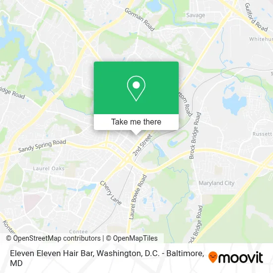 Eleven Eleven Hair Bar map