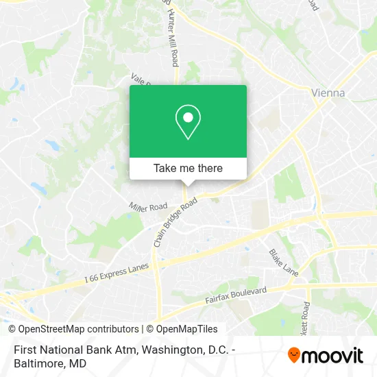 First National Bank Atm map