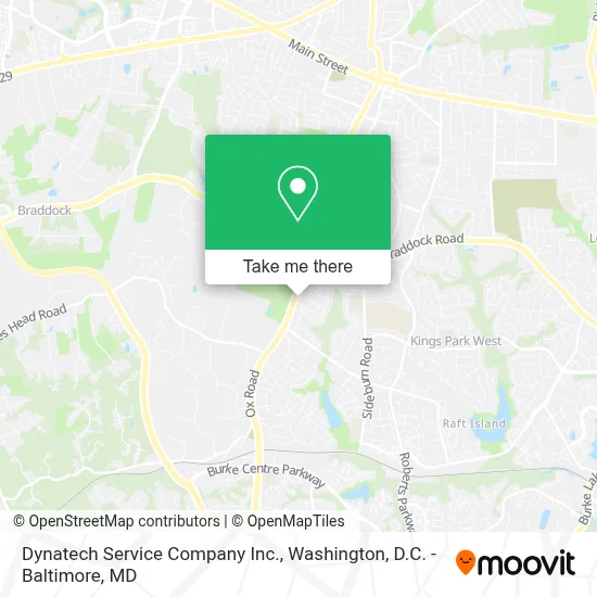 Dynatech Service Company Inc. map