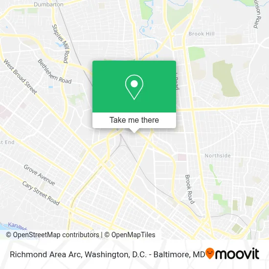 Richmond Area Arc map