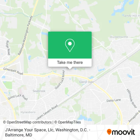 J'Arrange Your Space, Llc map