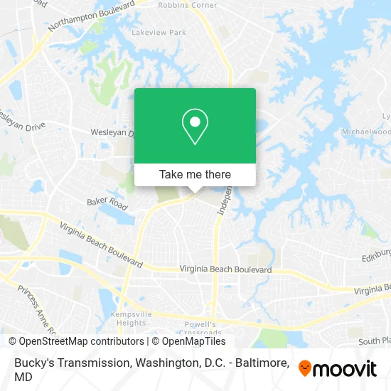 Bucky's Transmission map