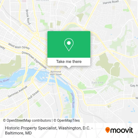 Historic Property Specialist map