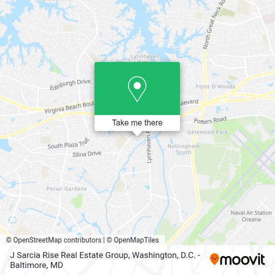 J Sarcia Rise Real Estate Group map