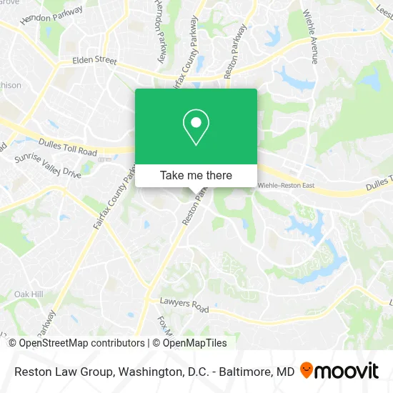 Reston Law Group map