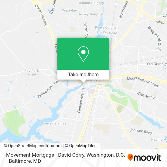 Movement Mortgage - David Corry map