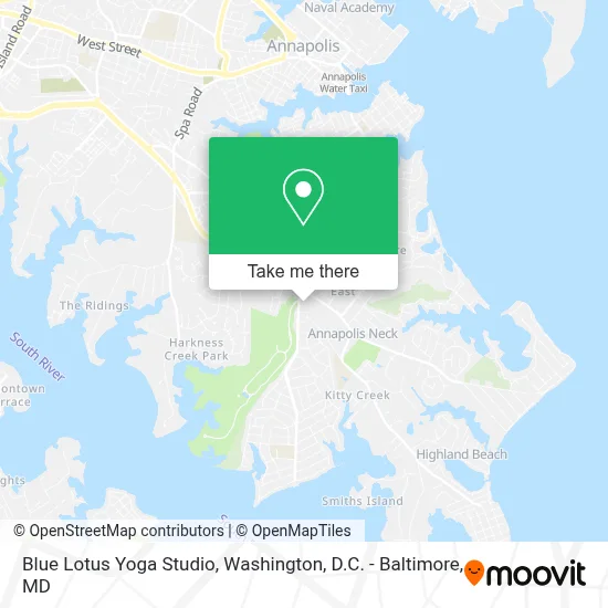 Blue Lotus Yoga Studio map