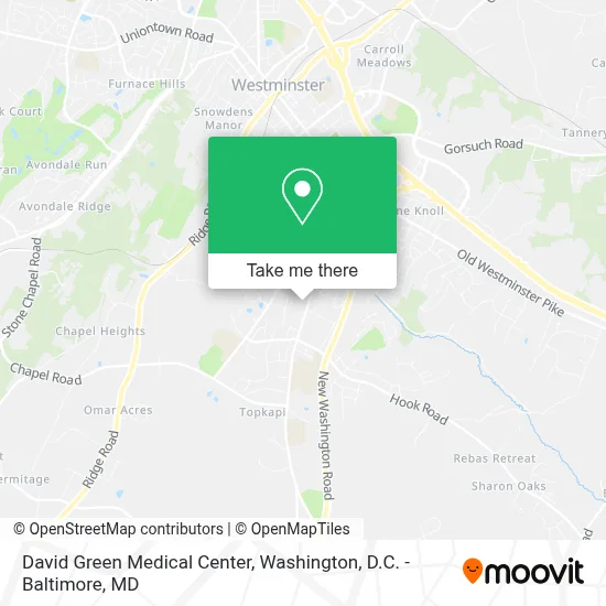 David Green Medical Center map